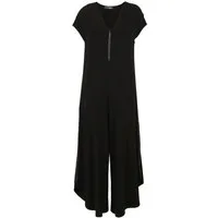 Doris Streich Jumpsuit (1-tlg) mit Strass-Reißverschluss