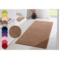 HANSE Home Teppich Fancy, rechteckig, Höhe: 7 mm, Kurzflor, Läufer, uni, gekettelt, Wohnzimmer, Schlafzimmer, Esszimmer