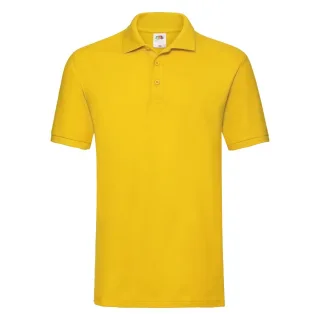 Fruit of the Loom - "Premium" Poloshirt für Herren (Sonnenblume)