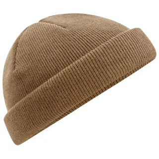 Beechfield - "Fisherman" Mütze recyceltes Material (Keks)