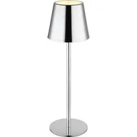 OTTO home LED Tischleuchte Alennia Akkuleuchte inkl. Flaschenaufsatz, Memoryfunktion, LED fest integriert, warmweiß - kaltweiß, stufenloser Touchdimmer, Farben fixierbar, USB-C, Akkulampe, CCT