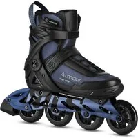 NILS EXTREME Inlineskates Inliner Rollschuhe Speedskates, (Spar-Set, 2-St., 38-45), ABEC 7, PU-Rollen 82A, Alu-Schiene, mit Bremse