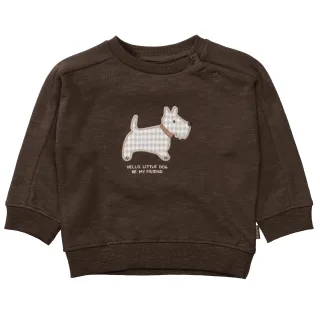 STACCATO - Kn.-Sweatshirt chestnut - Gr. - 80