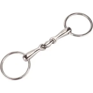 Equinate Wassertrense Edelstahl 16mm doppelt gebrochen 1,6 cm 13,5 cm