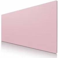CSL Mauspad XXL Mousepad 900 x 400 x 3 mm, Tischunterlage, Elegante Leder Optik, rutschfest, abwaschbar, Office Schreibtischunterlage, rose