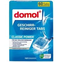 Domol Classic Spülmaschinentabs (60 Tabs, ohne Silberschutzmittel)