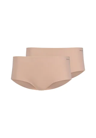 SKINY - Skiny Damen Panty Doppelpack SKINY ADVANTAGE Modal Invisible beige - Gr. - 36