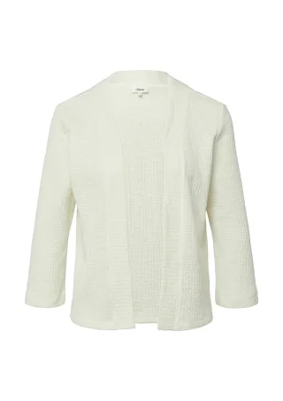s.Oliver - Indoor-Jacke creme - Gr. - 42