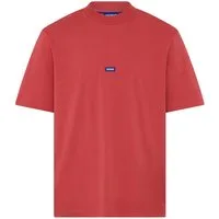 HUGO Blue T-Shirt Nieros mit Logo-Patch