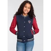 KIDSWORLD Sweatjacke für Mädchen, im College-Style