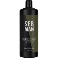 Seb Man Haarshampoo SEB MAN THE MULTITASKER 3IN1 HAIR, BEARD & BODY WASH, Für Haar, Bart und Körper