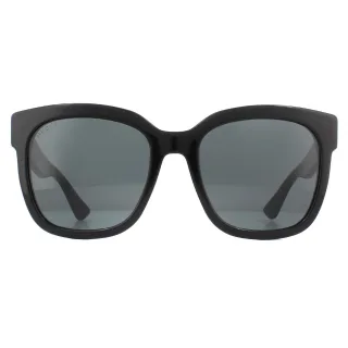 Lunettes De Soleil Gucci Gg0034s 001 Gris Noir