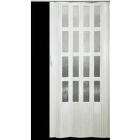 Casiloo® Falttür Falttür Kunststoff PVC Falttüre Schiebetür Nischentür Raumtrennung