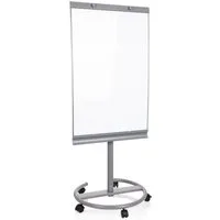 hjh OFFICE Magnettafel Whiteboard Multiboard Stahl, 2-in-1 Flipchart und Whiteboard