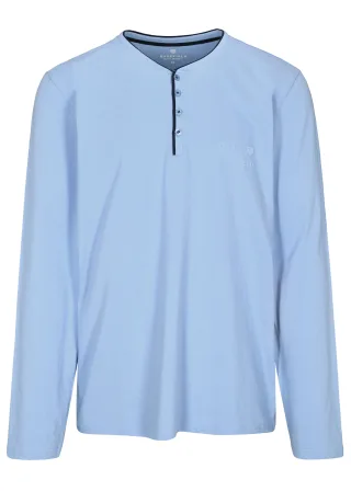 BASEFIELD - He.-Shirt Soft Wash sky - Gr. - 3XL