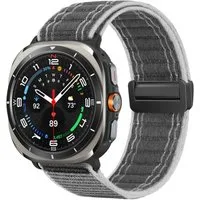 Tec-Expert Smartwatch-Armband für Samsung Galaxy Watch Ultra 47 mm Armband Ersatz Wechsel Band, Nylon Textil mit Magnetverschluss, stufenlos Verstellbar atmungsaktiv