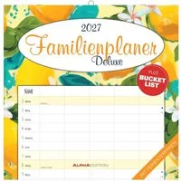 Wandkalender Familienplaner Deluxe 2027