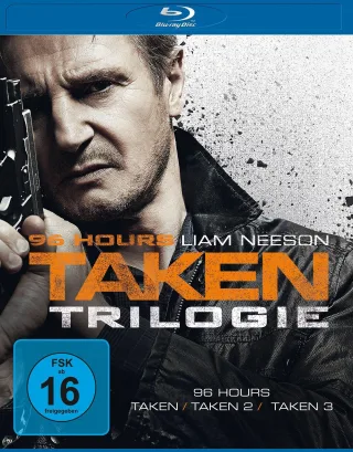 96 Hours - Taken 1-3 [Blu-ray]