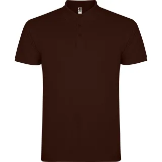 Roly - "Star" Poloshirt für Herren (Schokolade)