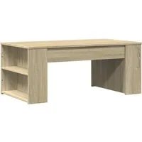 vidaXL Couchtisch Couchtisch Sonoma-Eiche 102x55x42 cm Holzwerkstoff (1-St)