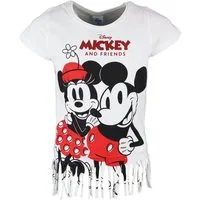 Disney Print-Shirt Minnie und Mickey Maus Jugend Mädchen T-Shirt Gr. 134 bis 164