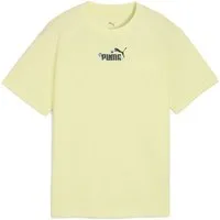 PUMA T-Shirt ESS NATURE 2.0 RELAXED TEE G Kurzarm, Rundhalsausschnitt, mit Print-Applikation, aus Baumwolle