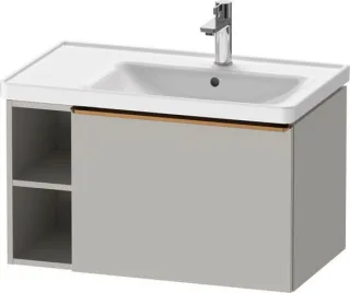 Duravit D-Neo Waschtischunterbau wandhängend Betongrau Matt 784x452x440 mm - DE4257004070000 DE4257004070000