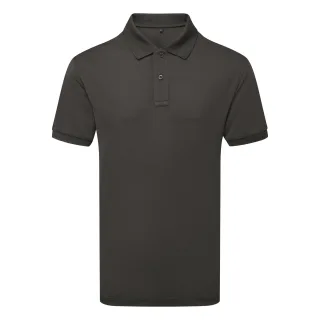 Asquith & Fox - "Glacier Tech" Poloshirt für Herren (Holzkohle)