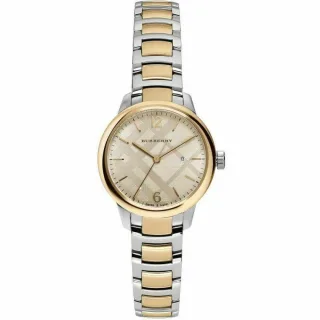 Burberry BU10118 Classic Swiss Made Two Tone Damenuhr