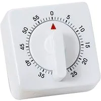 Atlanta Kurzzeitmesser Eieruhr, Küchentimer, Küchenaccessoire, bis 59 Minuten einstellbar