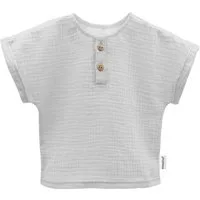 MAXIMO T-Shirt GOTS MINI BOY-Hemd, kurzer Arm Musselin (1-tlg)