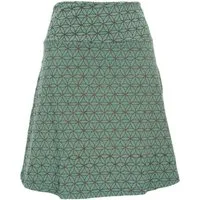 Guru-Shop Minirock A-Linien Rock aus Bio-Baumwolle, bequemer Rock.. alternative Bekleidung