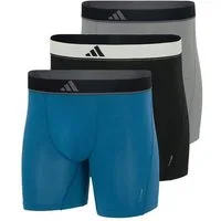 adidas Sportswear Boxer Active Micro Flex (3er Pack) Logo-Bund, elastisch, Mikrofaser, ohne Eingriff