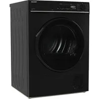 Sharp Wärmepumpentrockner KD-PRO9S7GBB-DE, Programmknebel und SoftTouch-Bedienung mit LED-Display