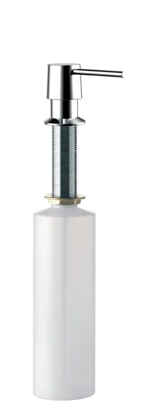 emco system 2 Seifenspender Untertischmodell, Gesamthöhe 316 mm, Befüllung von oben, 500 ml, chrom 352100120