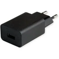 VALUE USB Charger mit Euro-Stecker, 1-Port (Typ-A), 12W Stromadapter