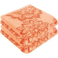 Erwin Müller Duschtuch Duschtuch "Mandala" 2er-Pack, Frottier/Jacquard, Walk-Frottier Motiv