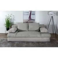 COLLECTION AB Schlafsofa Chicago, B: 200 cm, Liegefl. 146x200 cm, Bettfunktion, Bettkasten & 2 Armlehnenkissen, Federkern