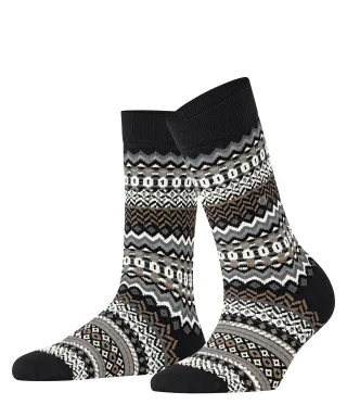 Burlington - Burlington Fair Isle Damen black - Gr. - 38.5