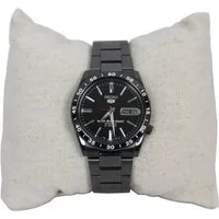 Seiko Automatikuhr 5 Herrenuhr Analog Automatik Schwarz, SNKE03KC