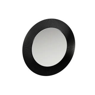 LAUFEN Spiegel Kartell · LAUFEN Ø 780 mm Maße Spiegelfläche: Ø 520 mm schwarz 3.8633.1.091.000.1 H3863310910001