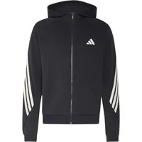 adidas Sportswear Kapuzensweatshirt M STA 3S FZ HD BLACK