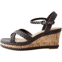 Next Forever Comfort® Keilabsatzsandalen mit X-Riemen Keilsandalette (1-tlg)