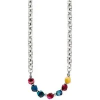Aniston JEWELRY & WATCHES Edelstahlkette mit bunten Steinen, mit Naturstein