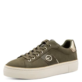 Tamaris - Da.-Schnürer olive nubuc - Gr. - 37