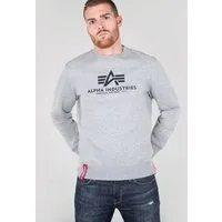 Alpha Industries Sweatshirt Basic Sweater Baumwollmischung, regular fit