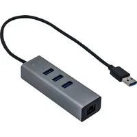 I-TEC USB-A Metal HUB 3 Port Giga USB-Adapter