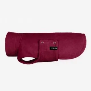 THE DOG IDEA Bademantel Bordeaux XXS