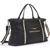 Venice Beach Sporttasche große Umhängetasche, Wellnesstasche, Saunatasche, Reisetasche, Weekender, Strandtasche mit modischem Druck VEGAN