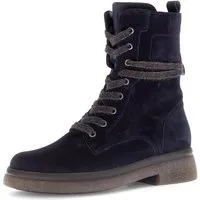 Gabor Schnürboots, Blockabsatz, Schnürstiefelette mit Innenreißverschluss, G-Weite
